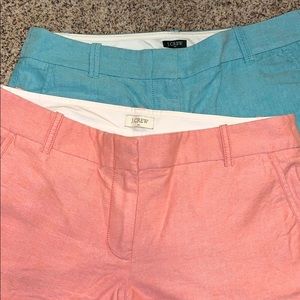 Size 8 JCrew shorts - bundle